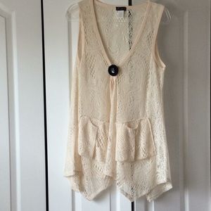 Lace cover up